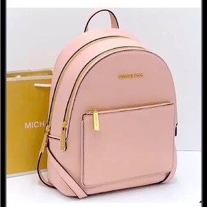Michael Kors Erin Small Leather
Backpack Pink